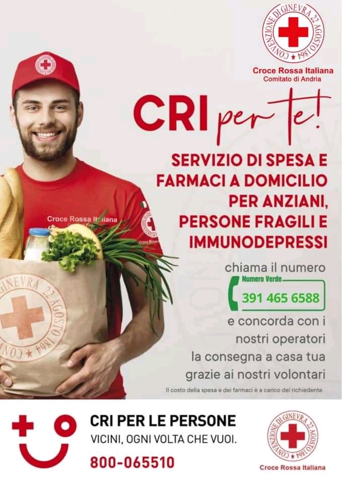Croce Rossa Italiana – CRI per te – Comune di Andria