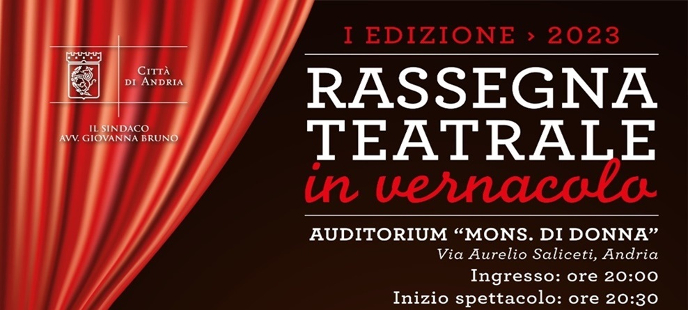 Rassegna teatrale in Vernacolo, 1^ edizione 2023